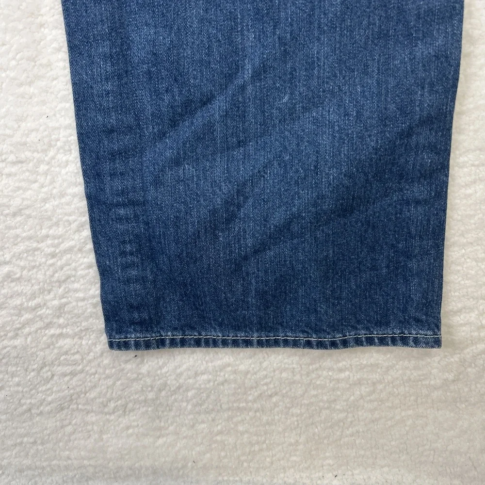 TRUE RELIGION JEANS Straight WFLPS Red Stitching Sz 42 (43x34).